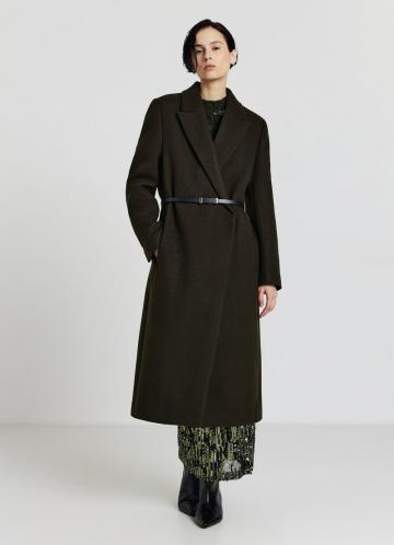 Шерстяное пальто