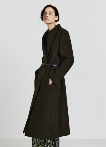 Шерстяное пальто