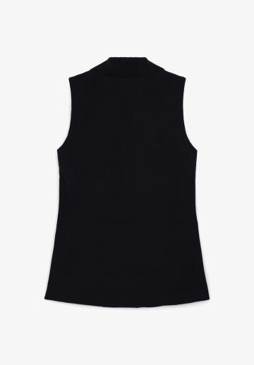 Длинный жилет