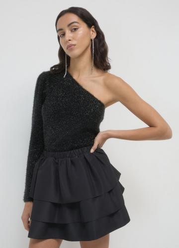 Юбка с воланами