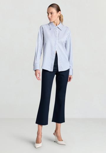 Атласная блузка