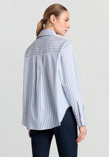 Атласная блузка