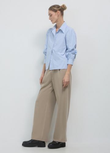 Атласная блузка