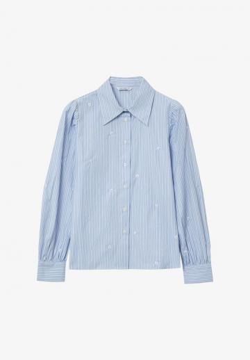 Атласная блузка