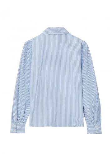 Атласная блузка