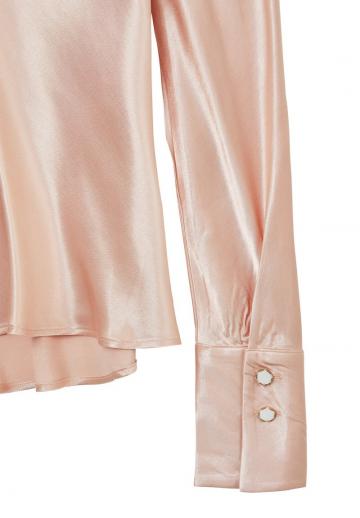 Атласная блузка