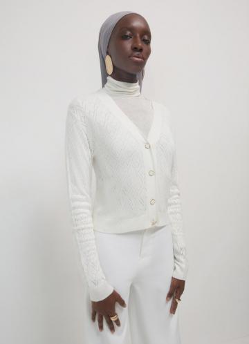 Вязаная кофта