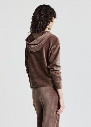 Пуловер с капюшоном