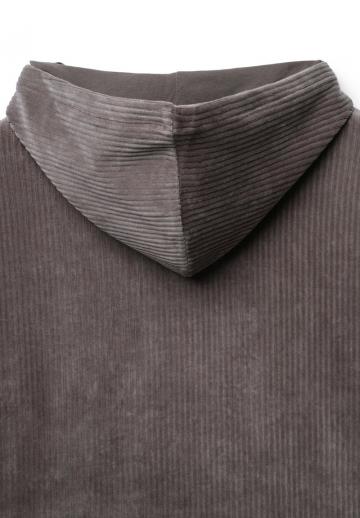 Пуловер с капюшоном