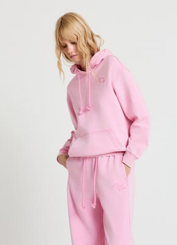 Пуловер с капюшоном