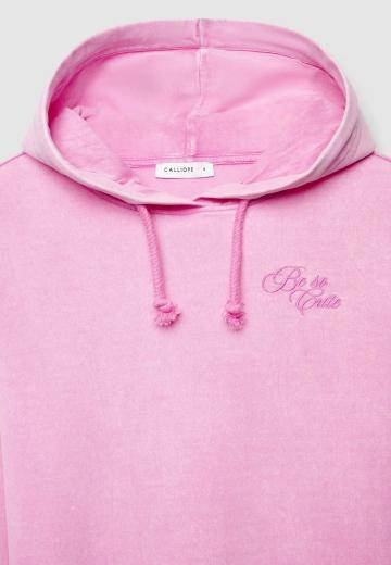 Пуловер с капюшоном