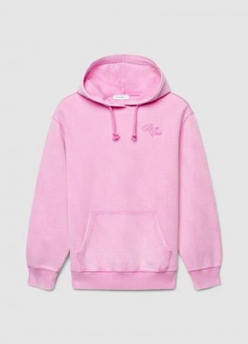 Пуловер с капюшоном