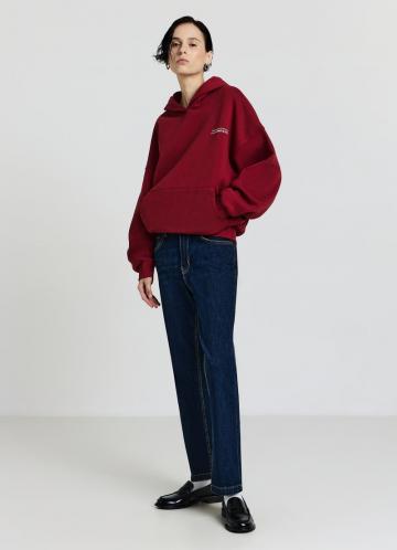 Пуловер с капюшоном