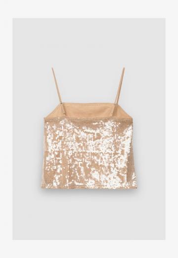 Топ на бретельках