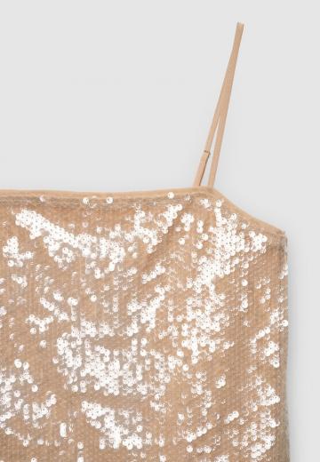 Топ на бретельках