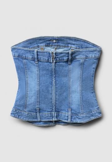 Джинсовая блузка