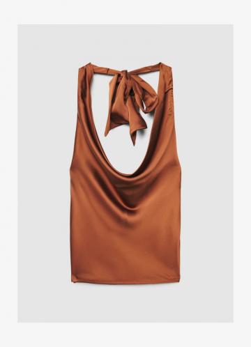 Блузка без рукавов