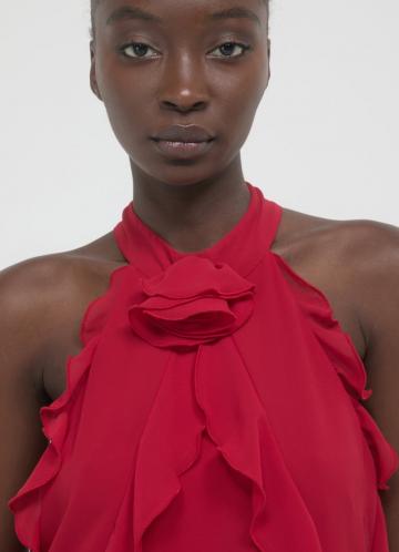 Длинный топ