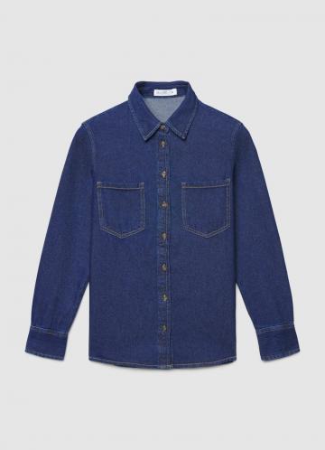 Джинсовая блузка