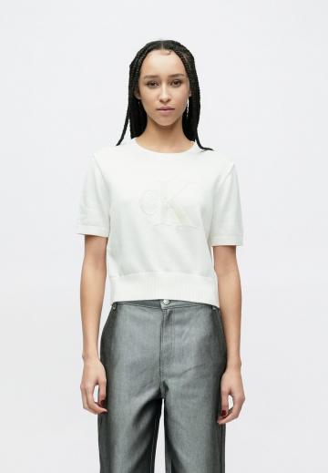 Пуловер с коротким рукавом