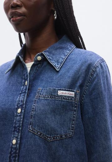 Джинсовая блузка