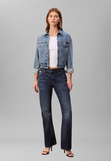 Прямые джинсы