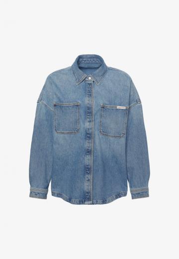 Джинсовая блузка