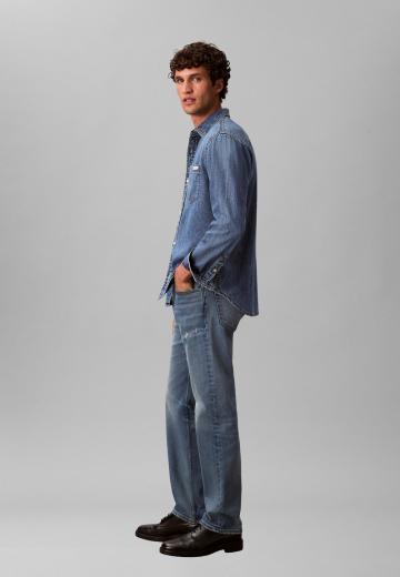 Прямые джинсы