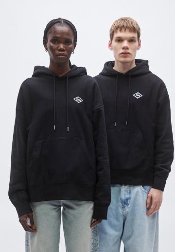 Пуловер с капюшоном