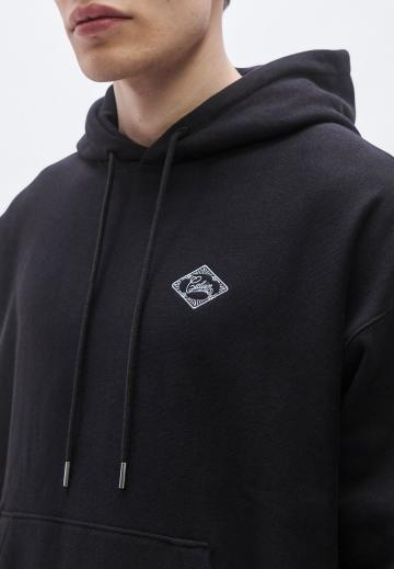 Пуловер с капюшоном