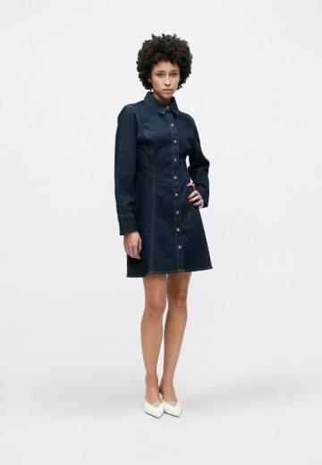 Джинсовое платье