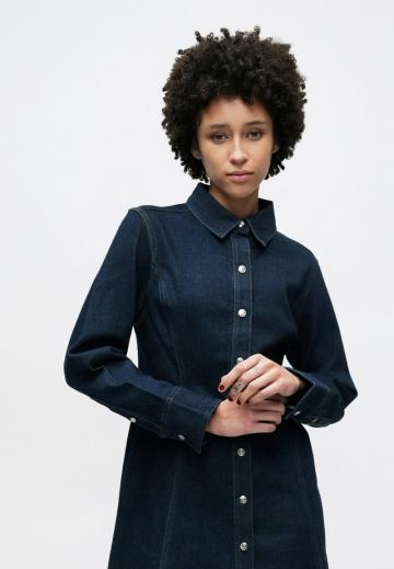 Джинсовое платье