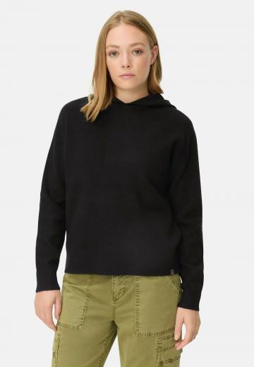 Пуловер с капюшоном