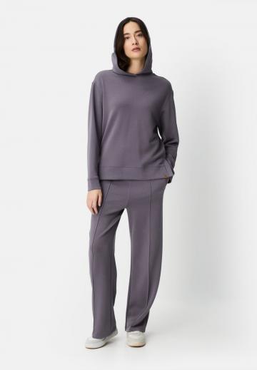 Пуловер с капюшоном