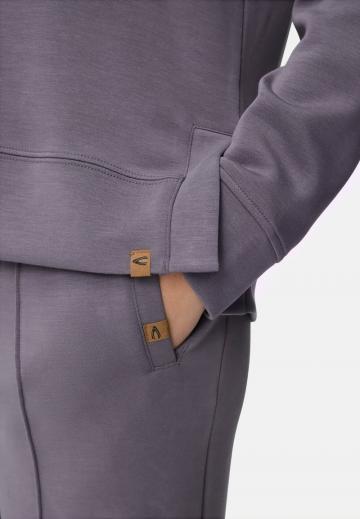 Пуловер с капюшоном