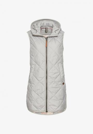 Длинный жилет