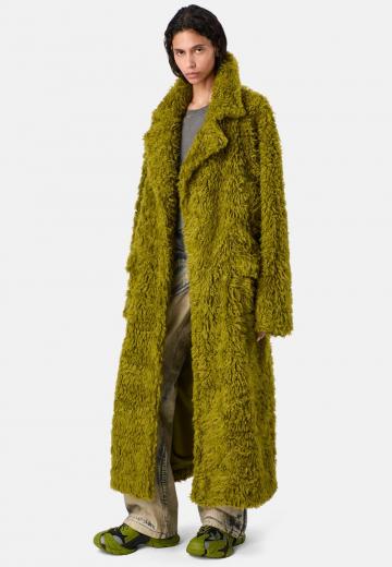 Кожаное пальто