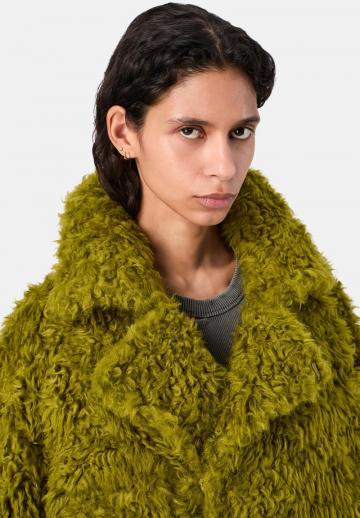 Кожаное пальто