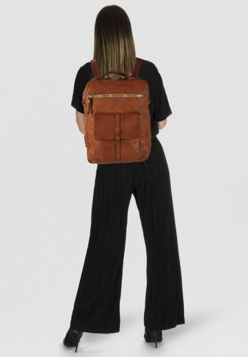 Кожаный рюкзак