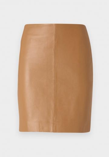 Кожаная юбка