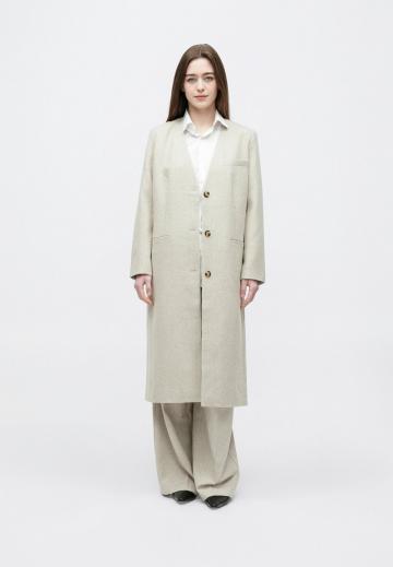 Шерстяное пальто