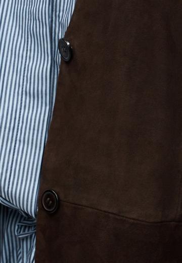 Кожаное пальто