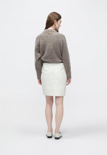 Кожаная юбка