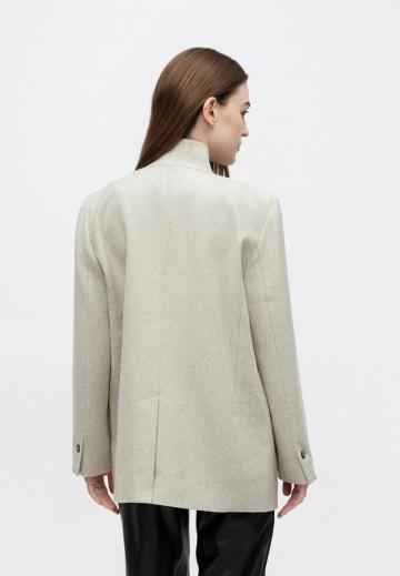 Шерстяное пальто