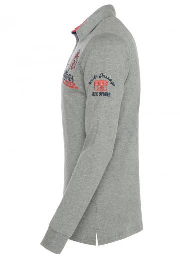 Поло с длинным рукавом