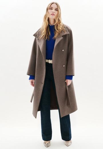 Шерстяное пальто