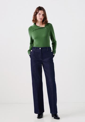 Длинный пуловер