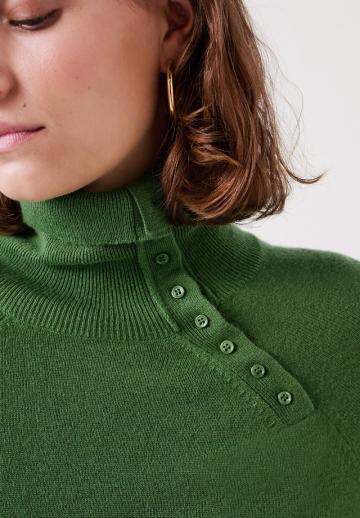 Длинный пуловер