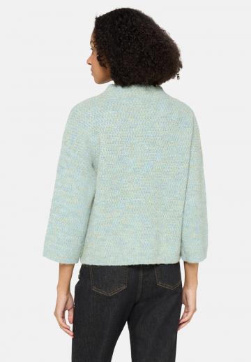 Пуловер с рукавом три четверти