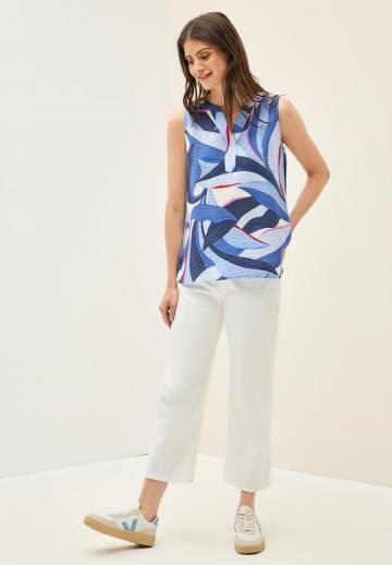 Блузка без рукавов